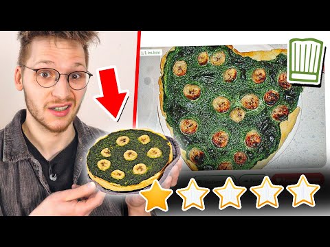 Ich teste das SCHLECHTESTE Chefkoch Rezept 🤢