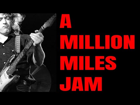 A Million Miles Jam Rory Gallagher Style Backing Track (D Minor)