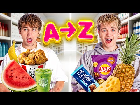 KTO TANIEJ KUPI CAŁY ALFABET = WYGRYWA! 😱💰| Dominik Rupiński & Paweł Zmitrowicz