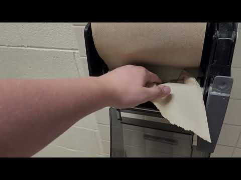 QUICK VIDEO: How To Refill An Optima Handle Paper Towel Dispenser