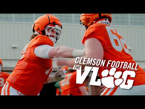 Mic'd Up with All-American Offensive Lineman Blake Miller || Clemson Football The VLOG (S14, Ep.3)