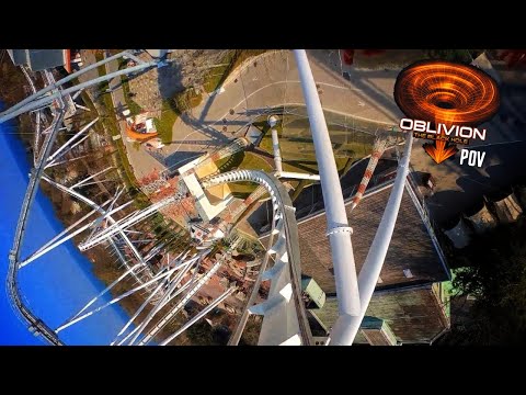 Oblivion the Black Hole POV - Gardaland Park 2022