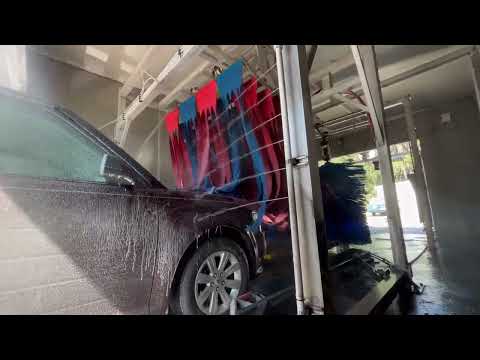 Sonny's Mini-Tunnel Car Wash - 4K Outside View