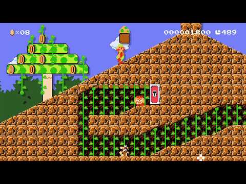 Find the temple of Akatora by Lionaris - Super Mario Maker 2 - No Commentary 1by