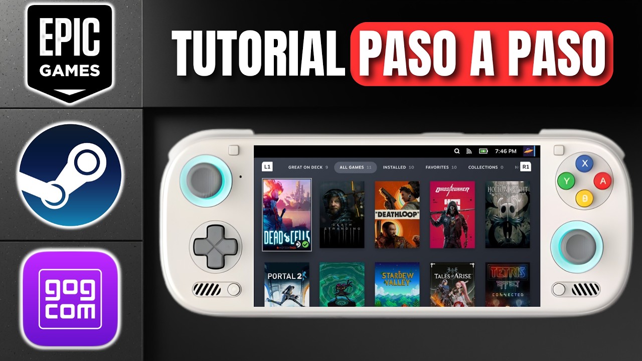Steam, Epic y GOG en Android | Tutorial y Mejor Configuración