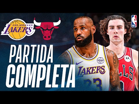 NBA 2025-26: Los Angeles Lakers x Chicago Bulls | Jogo Completo