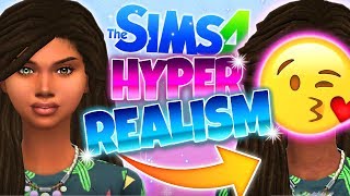 😱CREEPY OR BEAUTIFUL?😍 - Hyper Realism Sims 4 CAS Challenge!