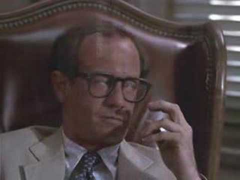 Dead Bang - scene at the shrink Don Johnson Michael Jeter