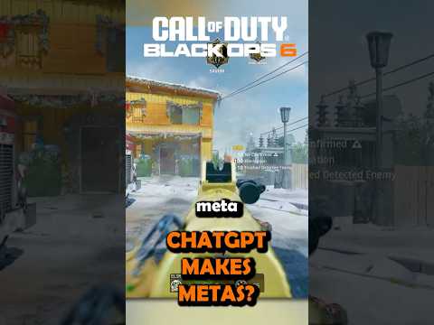SMG METAS IN BLACK OPS 6 CHATGPT EDITION?!! #gaming #videogames #shorts #cod #callofduty #bo6