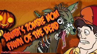 Bambi&#39;s Zombie Mom - zombie Bambi  Fawn of the Dead - Bambi&#39;s Zombie Mom