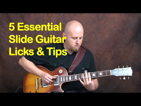 5 EZ Classic Slide Guitar Licks & Tips