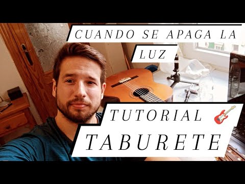 Cuando Se Apaga La Luz - Taburete
