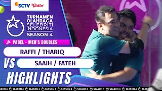 Download lagu Raffi/Thoriq VS Saaih/Fateh - Highlights Padel Men’s Doubles | TOSI Season 4 mp3