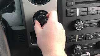 How to replace Ford F150 09-14 Electronic locking differential switch/ 4wd switch