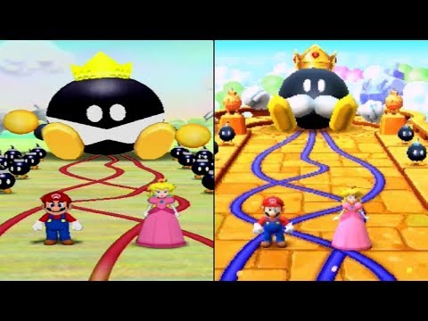 Mario Party 5 (GC) Vs. Mario Party: The Top 100 - Minigame Comparison
