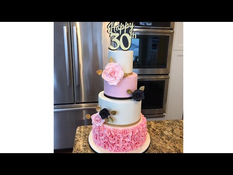 Fondant Ruffles Tutorial