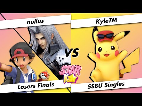 Star K.O. 2 Losers Finals - nullus (Sephiroth/Pokemon Trainer) Vs. KyleTM (Pikachu) - SSBU
