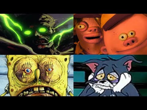 Top 30 Disturbing Moments in Kids Shows (2018) | blameitonjorge