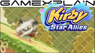 Kirby Star Allies - Dark Meta Knight Gameplay Tease