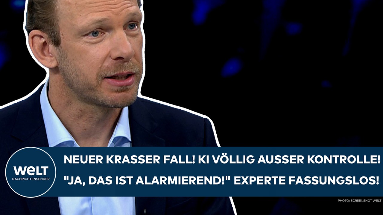 OPENAI: Krasser Fall! KI völlig außer Kontrolle! "Ja, das ist alarmierend!" Experte fassungslos!
