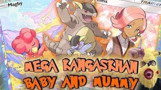 LÁ BÀI MEGA POKEMON THƯỜNG MẠNH NHẤT META . MEGA KANGASKHAN EX DECK #pokemon #pokemontcg