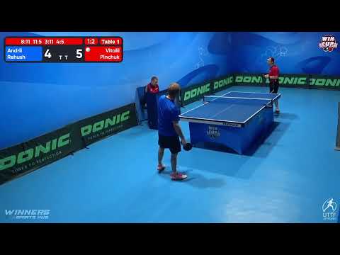 13:00 Andrii Rehush 1-3 Vitalii Pinchuk West 1 WIN CUP 09.10.2022 | TABLE TENNIS WINCUP
