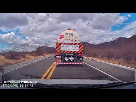 BR-116 Ceará | Jaguaribara a Russas | DDPAI Mini 2X – Dez/2025 🚗