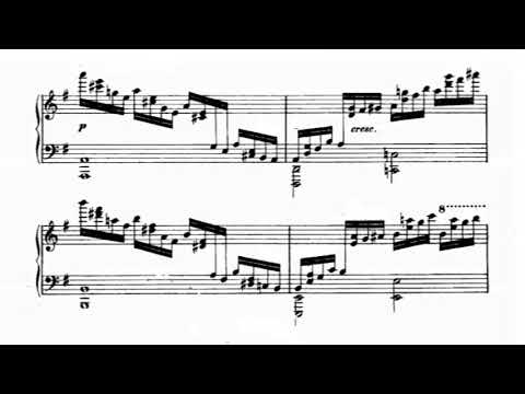 Adolf von Henselt - Étude op. 5, n 2 in G major
