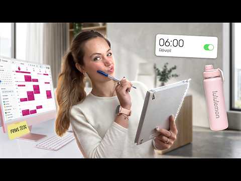 Complete reset of my life in 2026, starting from scratch: room, studies, to-do lists, routine, me...