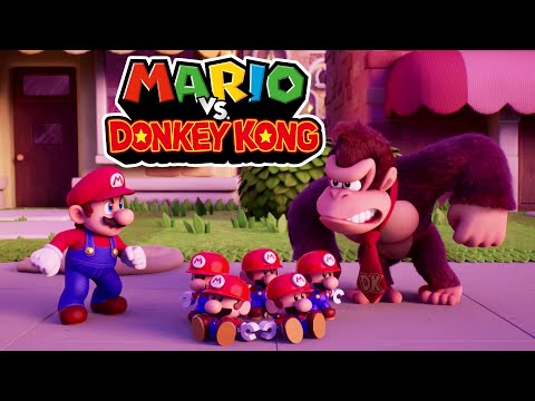 Mario vs. Donkey Kong (Switch) - Full Game 100% Walkthrough (No Damage)