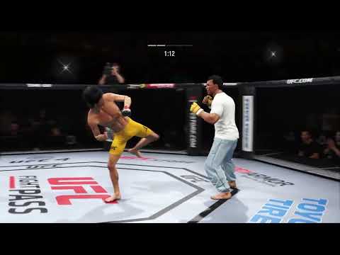 UFC4 Bruce Lee vs Serious Sam EA Sports UFC 4 - Super Fight