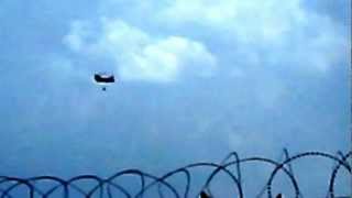 preview picture of video 'A Chinook Helicopter Carries a Load somewhere in US Army Base Sharana Afghanistan'