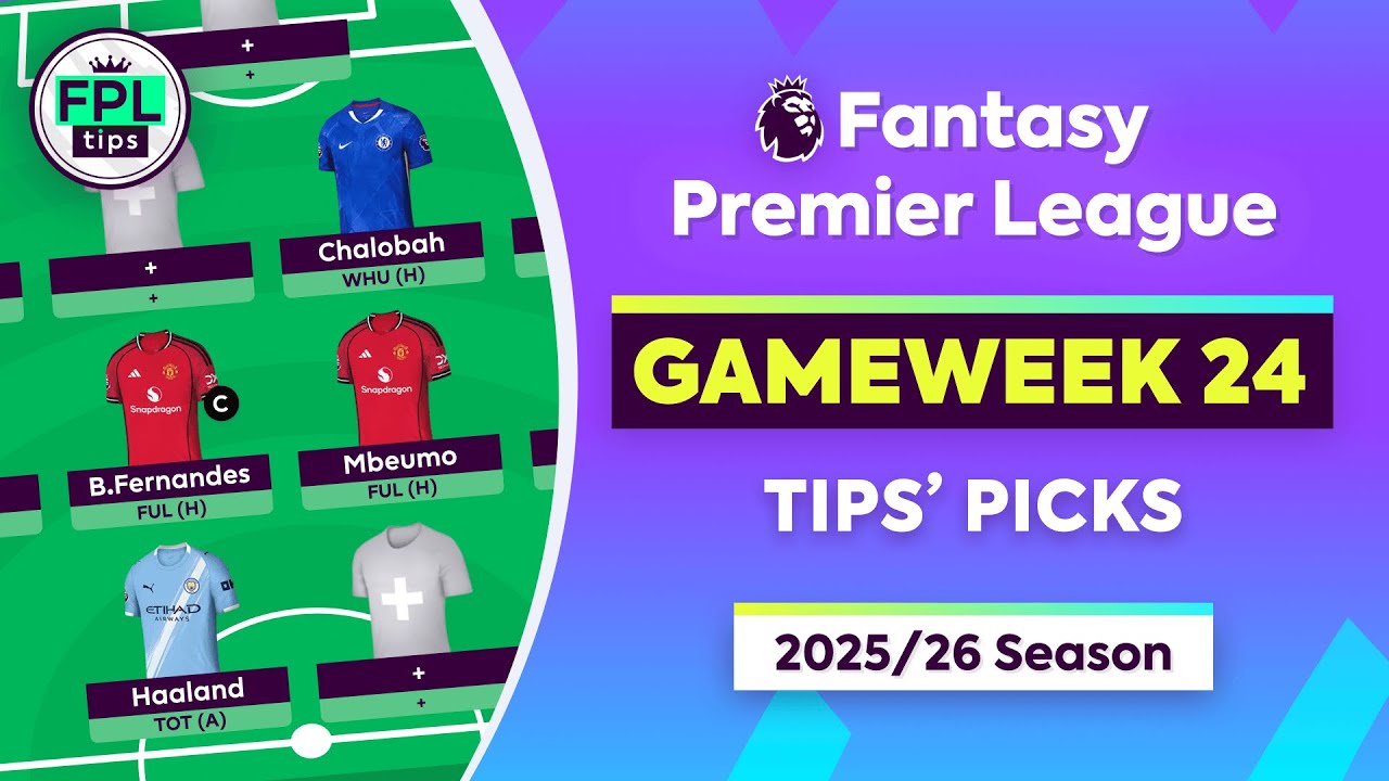 FPL GW24: TIPS' PICKS | B.Fernandes, Mbeumo & Chalobah | Gameweek 24 | Fantasy Premier League 25/26