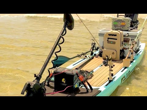 David’s Personalized Fishing Setup on His SUP Customs Micro Skiff