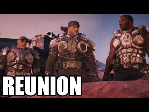 GEARS OF WAR 4 - Baird , Cole and Sam Scene