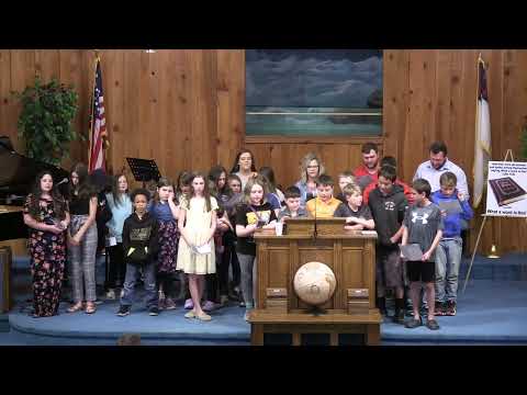 Special Singing: "Revive Us Again" -Intermediate Youth - 3/30/2022 P. M. Wed. Youth Night