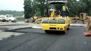Intelligent Compaction (GDOT Demo) Part 2 of 4: HMA IC Demo