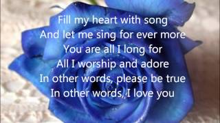 Fly Me to the Moon by- Jang Geun Suk and Park Shin Hye lyrics