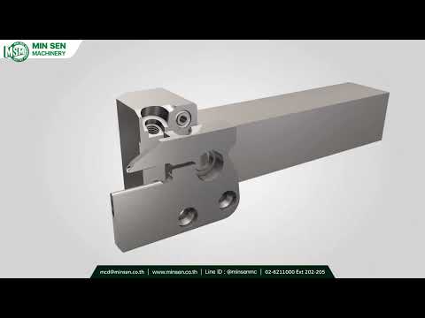 TungCut - Versatile tools for grooving and side turning operations - จำหน่ายโดย MIN SEN