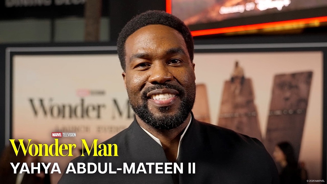 Enter Yahya Abdul-Mateen II as Wonder Man in the MCU! - Wonder Man Red Carpet