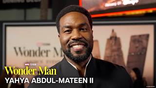 Enter Yahya Abdul-Mateen II as Wonder Man in the MCU! - Wonder Man Red Carpet