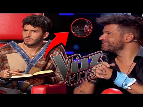 GRAN ENFADO de SEBASTIÁN YATRA por el JUEGO SUCIO de PABLO LÓPEZ en LA VOZ KIDS