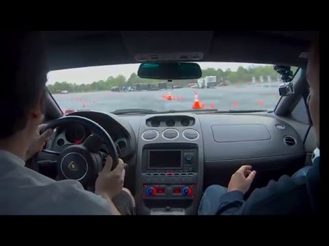 Racing a Lamborghini Gallardo in the Rain