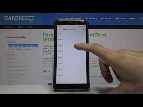 Cómo cambiar el idioma en OUKITEL WP5 - configurar el idioma