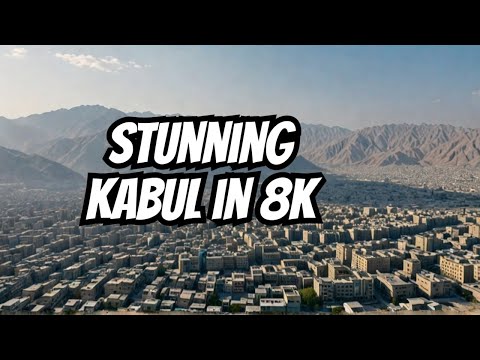 Kabul, Afghanistan 🇦🇫 in 8K ULTRA HD HDR Dolby Vision™ Drone Footage