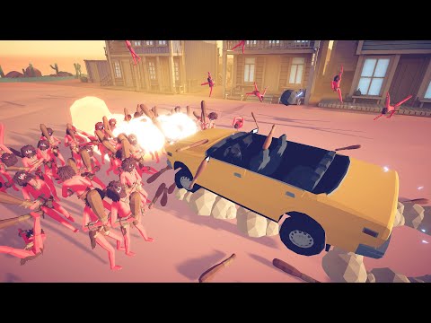 SUPER CAR vs ALL UNITS OF TABS Tabs - Totally Accurate Battle Simulator