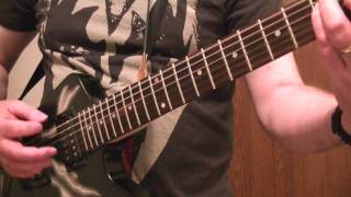 The Melvins &quot;Goin&#39;  Blind&quot; Guitar cover.