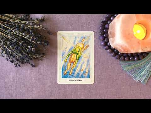 Knight of Swords - Thoth Tarot Meanings