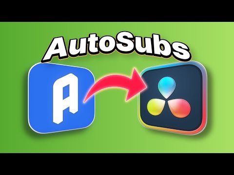 Automatically Generate Subtitles in the FREE Version of Davinci Resolve 20
