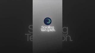 Alight motion - Scrolling Text Tutorial. #alightmotiontutorial #textanimation #shortsvideo
